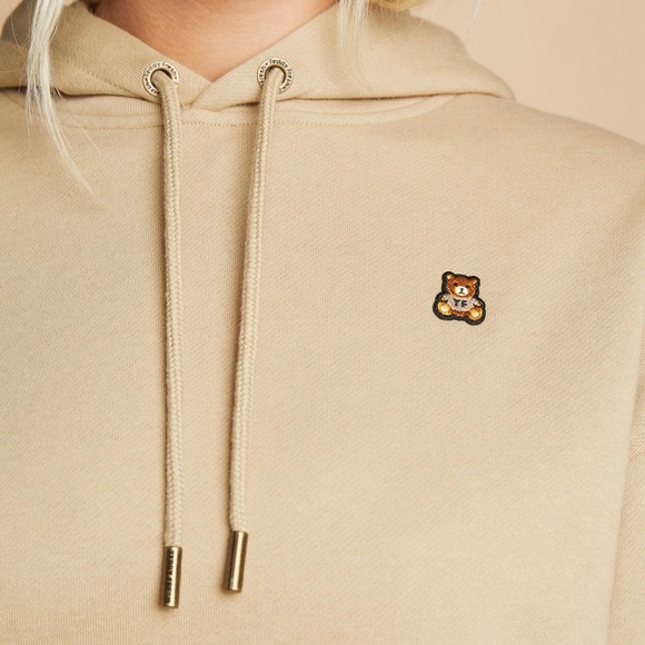 NWT Teddy Fresh Women’s Classic Hoodie in Khaki - Picture 3 of 5